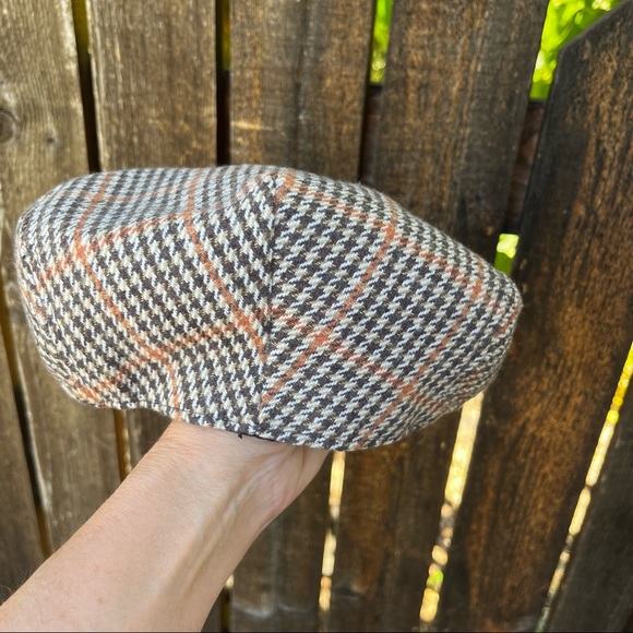 Wonderful Fashion Men’s Flat Cap Tweed Wool Blend Hat - Picture 7 of 11